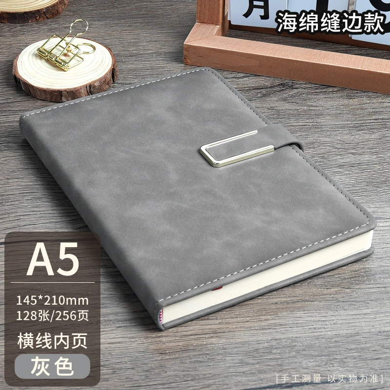 PU leather notebook design detail